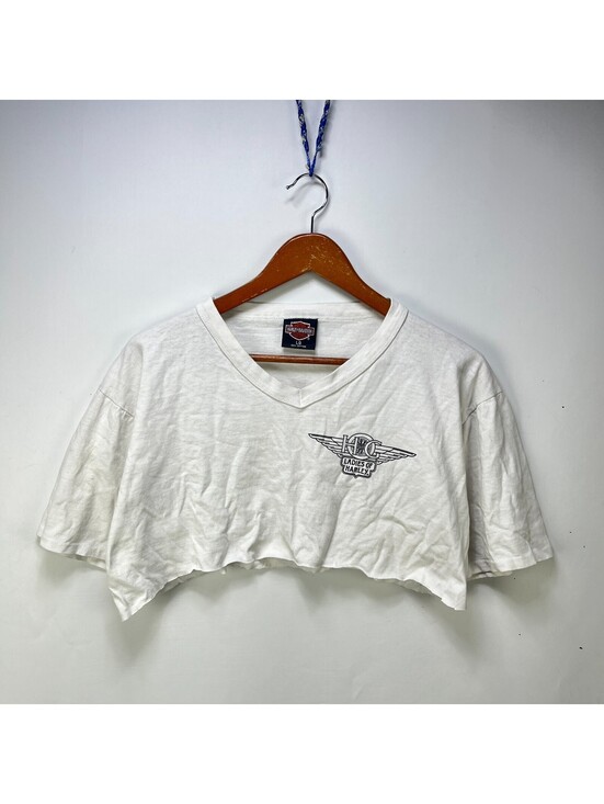 Harley-Davidson Tops - Vintage Harley Davidson HOG Ladies Of Harley Crop top L